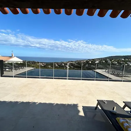 10 Pers-issambres Sea View & Heated Pool Villa *