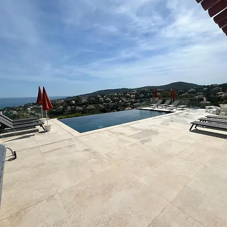 10 Pers-issambres Sea View & Heated Pool Villa *